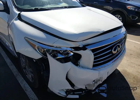 2013 Infiniti Jx35 z USA, uszkodzony, nr VIN 5N1AL0MN1DC321546